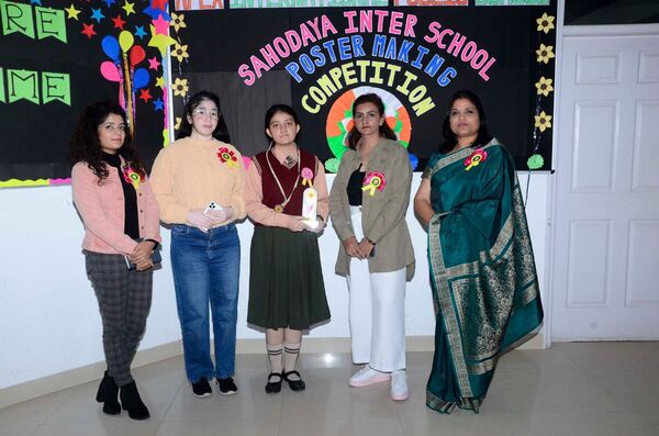 SAHODAYA INTER SCHOOL POSTER MAKING COMPETITION 2022